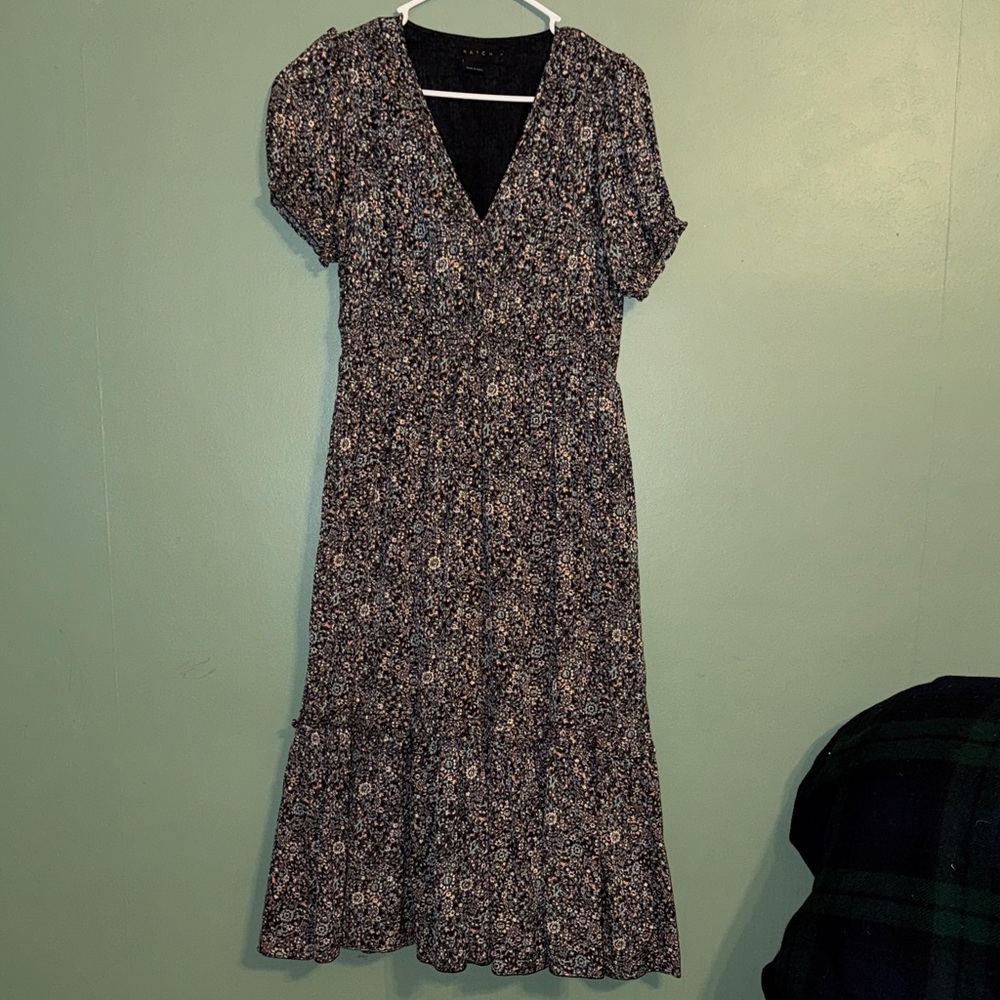 HATCH Emmeline Floral Maternity Nursing Dress in Size 1 S - Picture 2 of 6